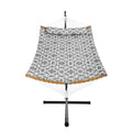 Two Person Hammock with Stand 480lb Capacity Curved Bar Pillow