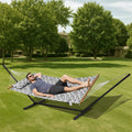 Two Person Hammock with Stand 480lb Capacity Steel 12FT