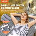 Double Quilted Hammock 2 Person with Stand 480lb Capacity