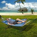 Hammock 2 Person Double with Stand 480lb Capacity Curved Bar
