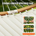 Hammock 2 Person DOUBLE with Stand 480lb Capacity Curved Bar Pillow