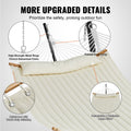 Hammock 2 Person DOUBLE with Stand 480lb Capacity Curved Bar Pillow