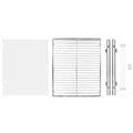 Pull Out Cabinet Organiser 34x53cm Chrome Steel Sliding Drawer