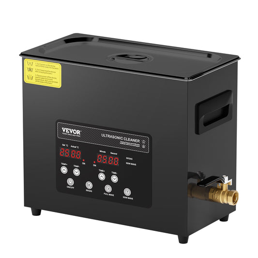 Ultrasonic Cleaner 6L 180W 40kHz Digital Heater Timer Jewelry