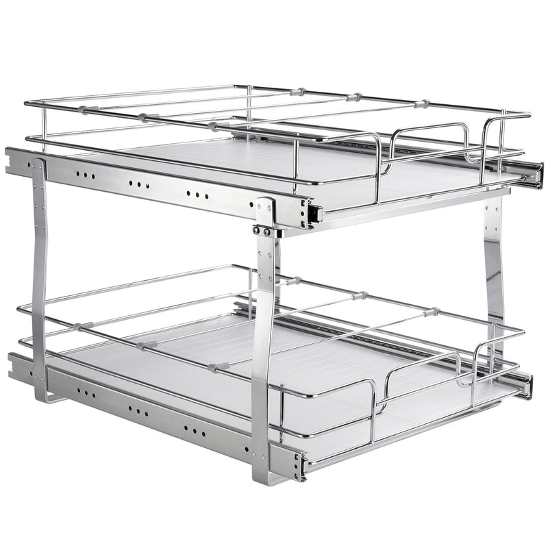 2 Tier Pull Out Cabinet Organizer 20