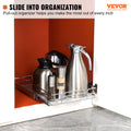 Pull Out Under Sink Organizer 11.5x16.5 Wire Basket Drawer