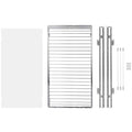 Pull Out Under Sink Organizer 11.5x16.5 Wire Basket Drawer