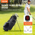 Golf Cart Bag 14 Way Organizer 35