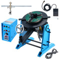 Rotary Welding Positioner 30kg 80W 3-Jaw Chuck 0-90° Turntable