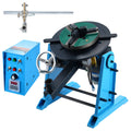 Rotary Welding Positioner 30kg 80W 3-Jaw Chuck 0-90° Turntable