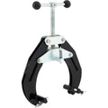 Pipe Clamp, 2 to 6 in, High Strength Ultra Clamp with Quick Acting Screws, Steel Pipe Alignment Tool with Lightweight Design, Black