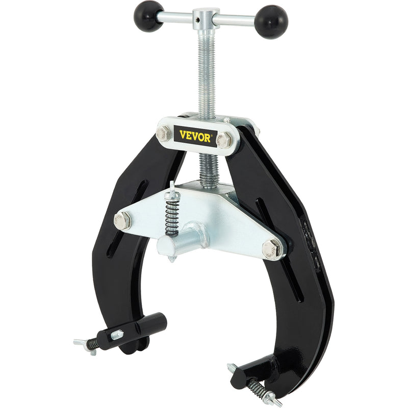 Pipe Clamp 2-6in Steel Quick Acting Screws Alignment Tool Black