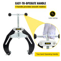 Pipe Clamp 2-6in Steel Quick Acting Screws Alignment Tool Black