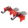 Pipe Welding Vise 1/2-8inch Cast Iron Dual Chain Crank Handle