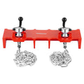 Pipe Welding Vise 1/2-8inch Cast Iron Dual Chain Crank Handle