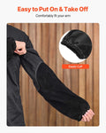 Flame Resistant Welding Sleeves Cowhide Leather FR Cotton Arm