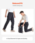 FR Flame Resistant Cotton Cargo Pants Men Black M Multi-Pocket