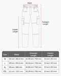 FR Flame Resistant Cotton Cargo Pants Men Black M Multi-Pocket