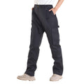 FR Flame Resistant Cotton Cargo Pants Men Black M Multi-Pocket