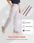 FR Flame Resistant Cotton Cargo Pants Men XXL Gray Multi-Pocket