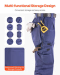 FR Flame-Resistant Cargo Pants Men 100% Cotton Dark Blue M