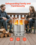 Fire Pit Heat Deflector Solo Stove Yukon 635mm Stainless Steel