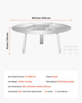 Fire Pit Heat Deflector Solo Stove Yukon 635mm Stainless Steel