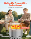 Solo Stove Yukon Heat Deflector 685.8mm Stainless Steel Fire Pit