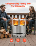 Solo Stove Yukon Heat Deflector 685.8mm Stainless Steel Fire Pit