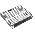 Roof Rack Cargo Carrier, 1095 x 1270 x 105 mm, Universal Rooftop Cargo Basket, Car Top Luggage Holder with 68 kg Max Load Capacity, 4.1 in Fence, Anti-Rust Alloy Steel, Wind Fairing, for SUV Car