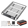 Roof Rack Basket 1300x910mm Universal Cargo Carrier 90.7kg