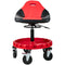 Rolling Garage Stool 300LBS Adjustable Mechanic Work Shop Seat w/Casters