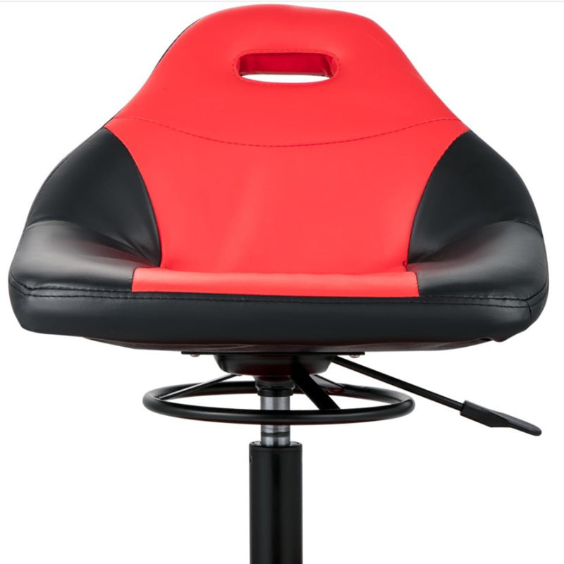 Rolling Garage Stool 300LBS Adjustable Mechanic Workshop Seat