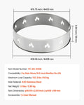 Solo Stove Bonfire Fire Pit Stand 49.5cm Stainless Steel