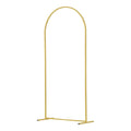 Wedding Arch Backdrop Stand Set 3 Metal Gold Easy Assemble