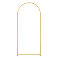 Wedding Arch Backdrop Stand Set 3 Metal Gold Easy Assemble