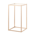 Wedding Flower Stand 10PCS 40cm Column Gold Acrylic Floral Display