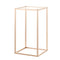 Wedding Flower Stand 10PCS 40cm Column Gold Acrylic Floral Display