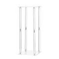 Wedding Flower Stand, 10PCS 50cm Column Flower Stand, Floral Stands with Acrylic Laminate, Cylindrical Cubic Floral Display Rack for Wedding, Party, Birthday, Home, Centerpiece Stands
