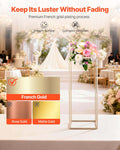 Wedding Flower Stand 10PCS 60cm Column Gold Floral Display Rack