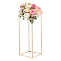 Wedding Flower Stand 10PCS 60cm Column Gold Floral Display Rack