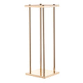 Wedding Flower Stand 10PCS 60cm Column Gold Metal Floral Display
