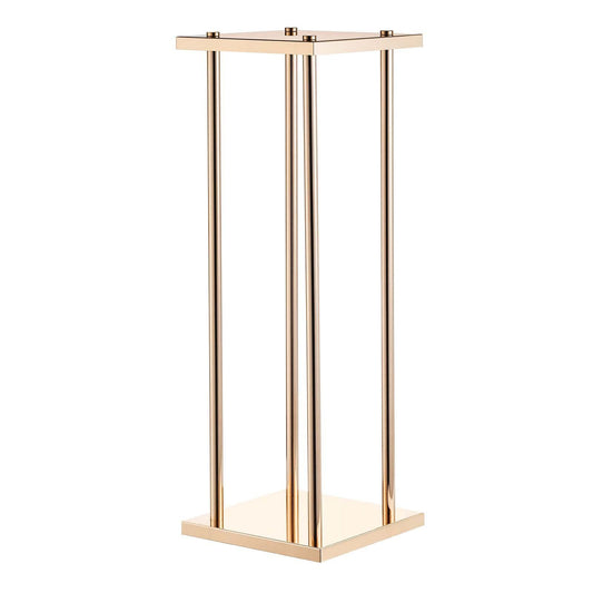 Wedding Flower Stand 10PCS 60cm Column Gold Metal Floral Display