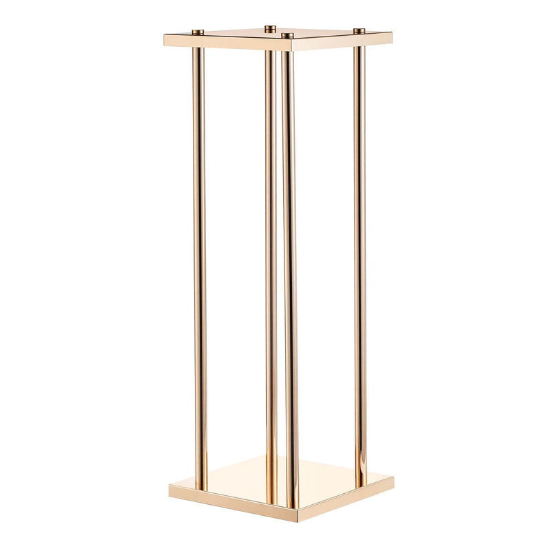 Wedding Flower Stand 10PCS 60cm Column Gold Metal Floral Display