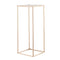 10PC 60cm Gold Column Flower Stand Acrylic Wedding Floral Display