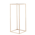 10PC 60cm Gold Column Flower Stand Acrylic Wedding Floral Display
