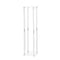 10PCS 80cm Wedding Flower Stand Acrylic Column Floral Display Rack