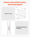 10PCS 80cm Wedding Flower Stand Acrylic Column Floral Display Rack