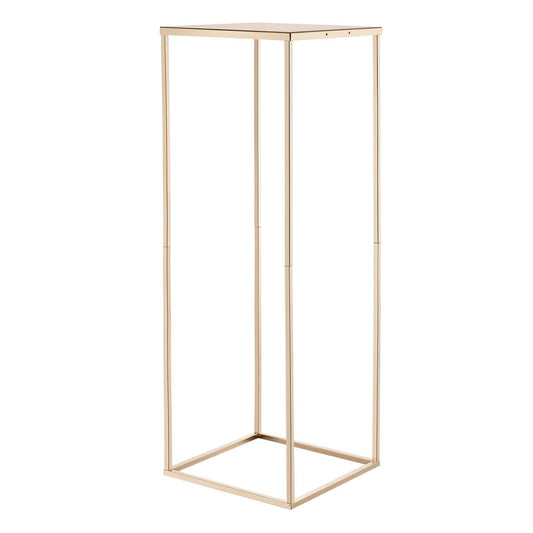 10PCS 80cm Gold Wedding Flower Stand Column Floral Display Rack