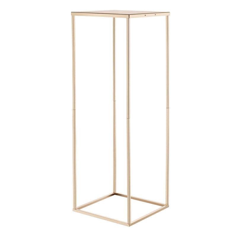 10PCS 80cm Gold Wedding Flower Stand Column Floral Display Rack